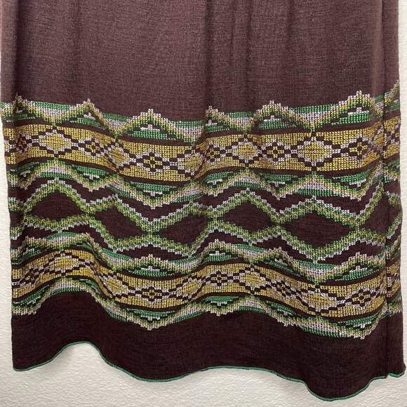 Hazel by Anthro Y2K Tube Top Dress Embroidered Smocked Retro Small - Picture 6 of 9